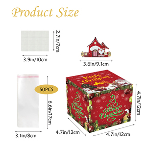Christmas <strong>Pop</strong> up Money <strong>Box</strong> With Santa House Design Pull Out Cash Gift <strong>Card</strong> Holder for Holiday Party Favors and Kids Surprises - Product Image 4