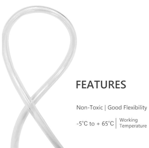 1/2 inch trong suốt linh hoạt PVC hút Hose rõ ràng ống nhựa 100m chiều dài ổ cắm Fusion kết nối - Product Image 3