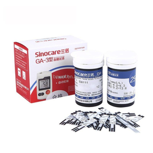 Sinocare GA-<span class=keywords><strong>3</strong></span> Bandelette de <span class=keywords><strong>test</strong></span> de <span class=keywords><strong>glycémie</strong></span> Exactif - Product Image 6