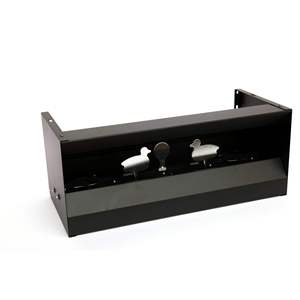 Cible de tir de chasse personnalisée en usine, à réinitialisation automatique, 22*49 cm, en forme de canard, en alliage durable, pour entraînement extérieur, accessoire argenté pour tir au pistolet à billes - Product Image 3