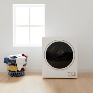 Secadora de Ropa Compacta Zohap de 1.6 Pies Cúbicos, Secadora Mini Portátil para el Hogar, Tambor de Acero Inoxidable, 120V, Control Mecánico - Product Image 2
