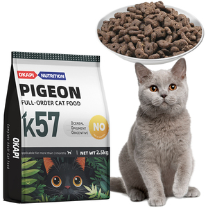 อาหารแมวแห้งโปรตีนสูงจากเนื้อแท้ สูตรโภชนาการสมดุลสำหรับแมวทุ<span class=keywords><strong>ก</strong></span>ช่วงวัย บรรจุภัณฑ์แบบกำหนดเองพร้อมออ<span class=keywords><strong>ก</strong></span>แบบโลโ<span class=keywords><strong>ก</strong></span>้ - Product Image 1