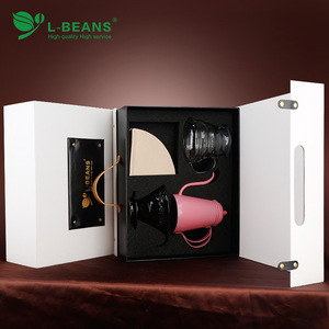 ชุดเครื่องชงกาแฟดริป L-Beans พร้อมกล่องของขวัญสีขาว ชุดกรองกาแฟแบบดริป สำหรับชงกาแฟที่บ้าน - Product Image 4