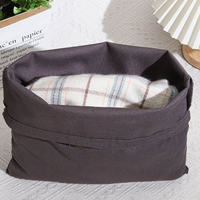 Sacs à cordon en toile de coton 100% naturel et biologique réutilisables, logo personnalisé, emballage cadeau, sac anti-poussière, serviette, articles de toilette, écologiques