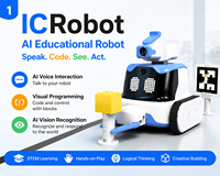 Kit de Robot de Codificación STEM para Niños, Robot Educativo para el Aula, ESP32