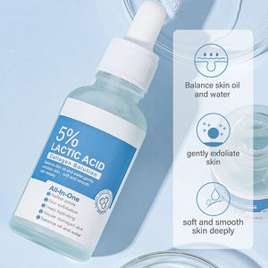 סרום טיפוח לעור הפנים 30 מ\\\"ל סיטונאי, לטיפול בנקבוביות, פילינג לעור, תמיסת קולגן עם 5% חומצה לקטית - Product Image 3
