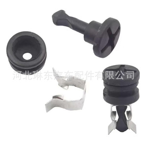 Audi Volkswagen Skoda <b>Engine</b> <b>Hood</b> Panel Decorative Bolt Clip 16mmx27mm Plastic Replacement Part N90801101 N90565301 - Product Image 2
