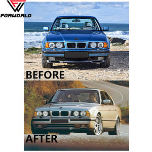 Kit de Carrocería de Fábrica FW, Accesorios y Piezas de Automóvil, Estilo MT, Parachoques Delantero, Actualización para BMW <span class=keywords><strong>E34</strong></span> a <span class=keywords><strong>M5</strong></span>, Barra Delantera - Product Image 4