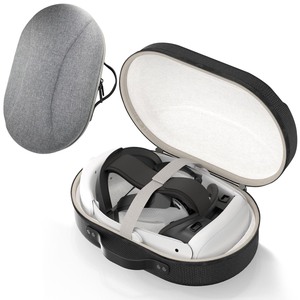 Sac de rangement portable en EVA pour <span class=keywords><strong>Apple</strong></span> VR pour <span class=keywords><strong>Vision</strong></span> Pro Housse de protection anti-chute et anti-rayures pour lunettes VR - Product Image 4