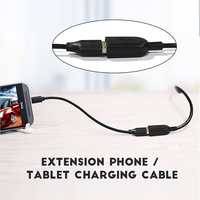 Focus Câble d'imprimante USB noir haute vitesse 2.0 Extension de câble USB un mâle à une femelle M F Cordon d'extension Câble de données