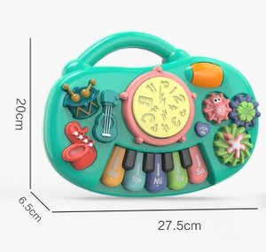 Instrumento Musical Orff al por Mayor, Piano de Juguete, Instrumentos Musicales, Piano Equipado con Batería - Product Image 5