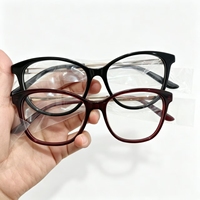 Montures de lunettes en acétate de haute qualité, style mode, vente en gros d'usine, stock disponible