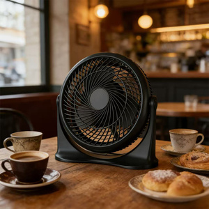 <span class=keywords><strong>Ventilateur</strong></span> de circulation d'air de bureau portable, design moderne, 220V 30W, grand angle, inclinable, 3 vitesses, fonctionnement silencieux, gain de place - Product Image 4