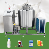 Pasteurisateur de lait UHT discontinu de petite capacité pour œufs, miel, jus de fruits, en bouteilles de 200 litres, à vendre
