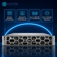 Serveur Dell PowerEdge R570 2U en rack, optimisé pour la virtualisation, l'hébergement cloud et les charges de travail multi-locataires