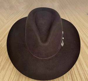 Sombreros Fedora Estilo Vaquero Occidental A112002, 100% Lana, Logotipo Personalizado, Sombrero Formal con Cinta, Estilo Unisex, Casual, para Fiestas - Product Image 4