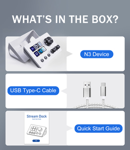 Bán Hot N3 dòng boong | 6 LCD phím + 3 knobs, công cụ tốt nhất cho chỉnh sửa <span class=keywords><strong>video</strong></span> & <span class=keywords><strong>live</strong></span> <span class=keywords><strong>streaming</strong></span> - Product Image 5