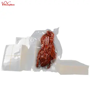 Groothandel Lekvrij Afdichting Food Grade Plastic Nylon Vacuum Seal Bag Voor Industriële Verpakking