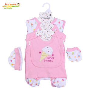 Ensemble de 8 Pièces de <span class=keywords><strong>Vêtements</strong></span> pour Bébé Confortables, Comprenant Pantalons et Grenouillères, Nouveauté pour <span class=keywords><strong>Nouveau</strong></span>-<span class=keywords><strong>Né</strong></span> Garçon - Product Image 3