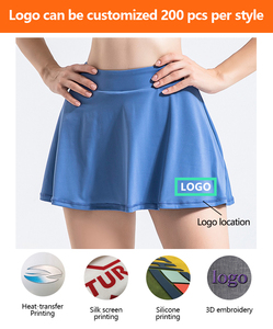 Enerup Yoga Tenis Wear Anti-exposición Falda <span class=keywords><strong>Pantalones</strong></span> Falda DE TENIS Ropa deportiva elástica incorporada Golf Pickleball <span class=keywords><strong>Padel</strong></span> Tennis - Product Image 2