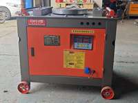 Mesin Pembengkok Tulangan Baja Stainless Steel Listrik Efisiensi Tinggi dengan Kontrol CNC, Pembengkok Stirrup Akurasi Tinggi untuk Konstruksi