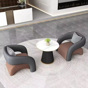 Sillas de Recepción para Negocios, Sofá<span class=keywords><strong>s</strong></span> para Salas de Espera en Hoteles y Oficinas, Sofá<span class=keywords><strong>s</strong></span> de Negociación, Mesas y Sillas en el Área de Recepción - Product Image 6