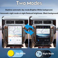 Android Auto sans fil CarPlay GPS Navigateur Écran tactile 13/15 pouces Carte mondiale 1 an VIKNAV 8 cœurs 4 Go GMC YUKON/Silverado