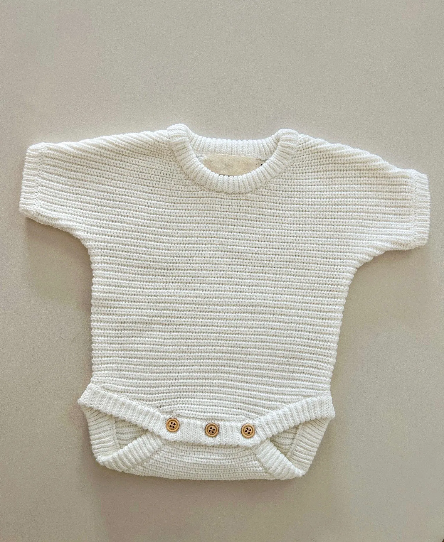 2024 Buttons Plain Custom Logo Unisex Summer Sleeveless Romper 100% Organic Cotton Knitted Baby Romper