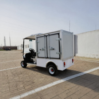 Voiturette de golf utilitaire 2 places la plus vendue, moteur AC 3,5 kW, transport utilitaire pour campus communautaire, certifiée CE