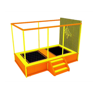 Filet de protection de haute qualité pour trampoline carré pour enfants, équipement de parc de trampolines pour divertissement intérieur et extérieur - Product Image 3