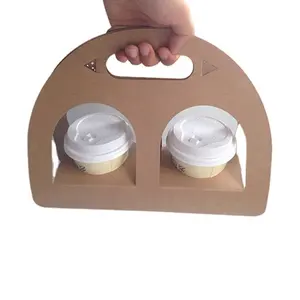 disposable portable coffee paper cup holder bag