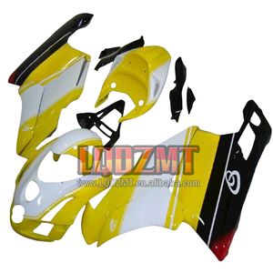 Kit de carénage pour <span class=keywords><strong>DUCATI</strong></span> 749 999 S R 749S 999 S blanc jaune 05 06 22LQ.103 999 749 749-999 749R <span class=keywords><strong>999R</strong></span> 2005 2006 corps de moulage par injection - Product Image 1