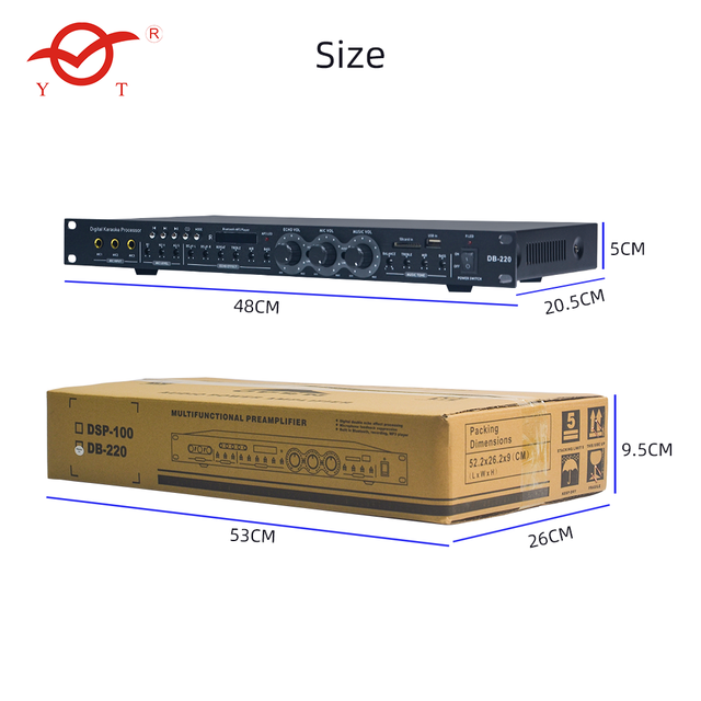 YATAO Professional Audio Standard Power Amplifier Stage Performance Audio Pre Amplifier