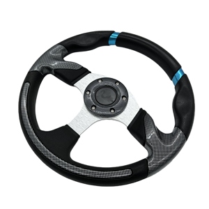 탄소 PU <span class=keywords><strong>12</strong></span>.5 인치/320mm 범용 수정 스티어링 휠 골프 카트 스티어링 휠 - Product Image 3
