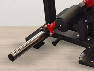 Proveedor ajustable OEM equipo de gimnasio Hip Trust máquina de prensa de piernas de banco con soporte de pesas/banda de resistencia para glúteos - Product Image 4