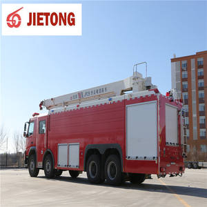 รถดับเพลิงทาวเวอร์น้ำและโฟมความสูง25เมตรสำหรับงานหนักรถบูมแบบยืดหดได้ความจุ16ตัน - Product Image 3