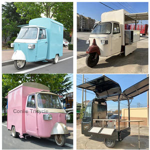 Chariot alimentaire mobile, café, <span class=keywords><strong>moto</strong></span>, truks alimentaires pour fruits à vendre - Product Image 6