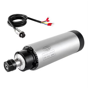 Moteur de broche refroidi par air Jiangfeng chinois, très vendu, 80 mm, 2,2 kW, ER20, 24000 tr/min, adapté aux machines de fraisage CNC - Product Image 2