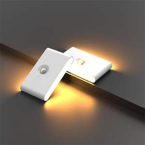 Vente en gros de lampes de nuit à détecteur de mouvement magnétique rechargeables, allumées de la nuit à l'aube, pour couloir, cuisine, chambre d'enfants, LED - Product Image 1