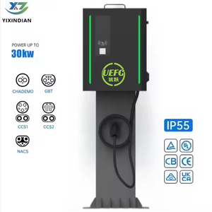 Cargador de CC monofásico Ocpp de 20kW 30kW con certificación CE y pantalla LCD, Grupo - Elevador de coches de alto rendimiento - Product Image 4
