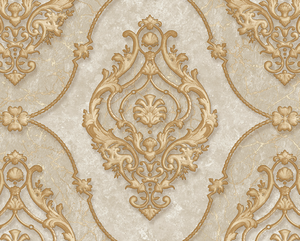 Damast-Design 1,06 m PVC Arabische Tapete - Product Image 5