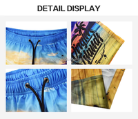 Shorts de carnaval imprimés à motifs personnalisés T-shirts d'événements de carnaval Chemise de marathon en polyester pour impression par sublimation pour hommes