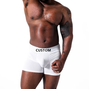 Calzoncillos bóxer blancos con logotipo personalizado PATON, hechos para el hombre seguro de sí mismo - Product Image 1