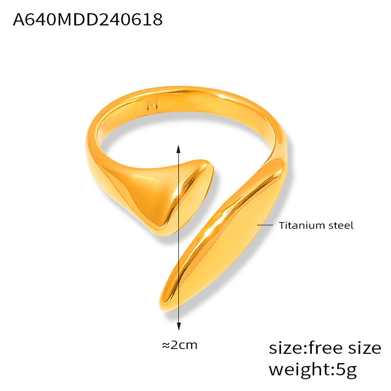 Anneau de couleur GDA640-Golden