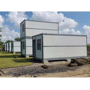 Có thể gập lại container nhà Sentry Hộp bảo vệ nhà văn phòng xây dựng kết cấu thép khách sạn hiện đại gấp container ký túc xá - Product Image 3