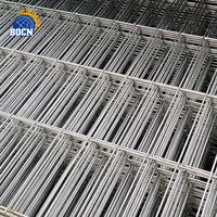 BOCN Usine électro-galvanisé 2x2x4 3x3 4x4 5x5 panneau de treillis métallique soudé cage à poulet personnalisé bétail panneau de treillis métallique soudé