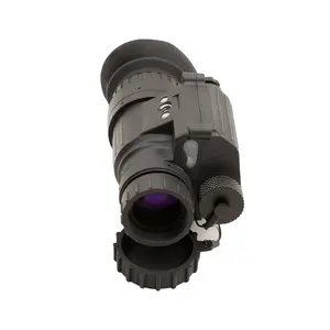 PVS14 diskon besar FOV 40 monokular Gen2 +/Gen 3 Real FOM 1800 P45 putih fosfor resolusi tinggi 60 + IP65 Night Vision Scope