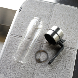 Bouteille d'huile scellée en verre résistant à la chaleur Atomico 300ml / 500ml - Product Image 5