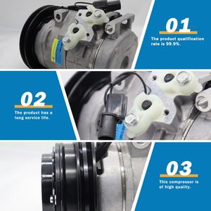 Compresseur de climatisation automobile de haute qualité MR500876 MR500877 1pk pour Mitsubishi PAJERO III 3.2 Compresor De Aire Acondicionado - Product Image 6