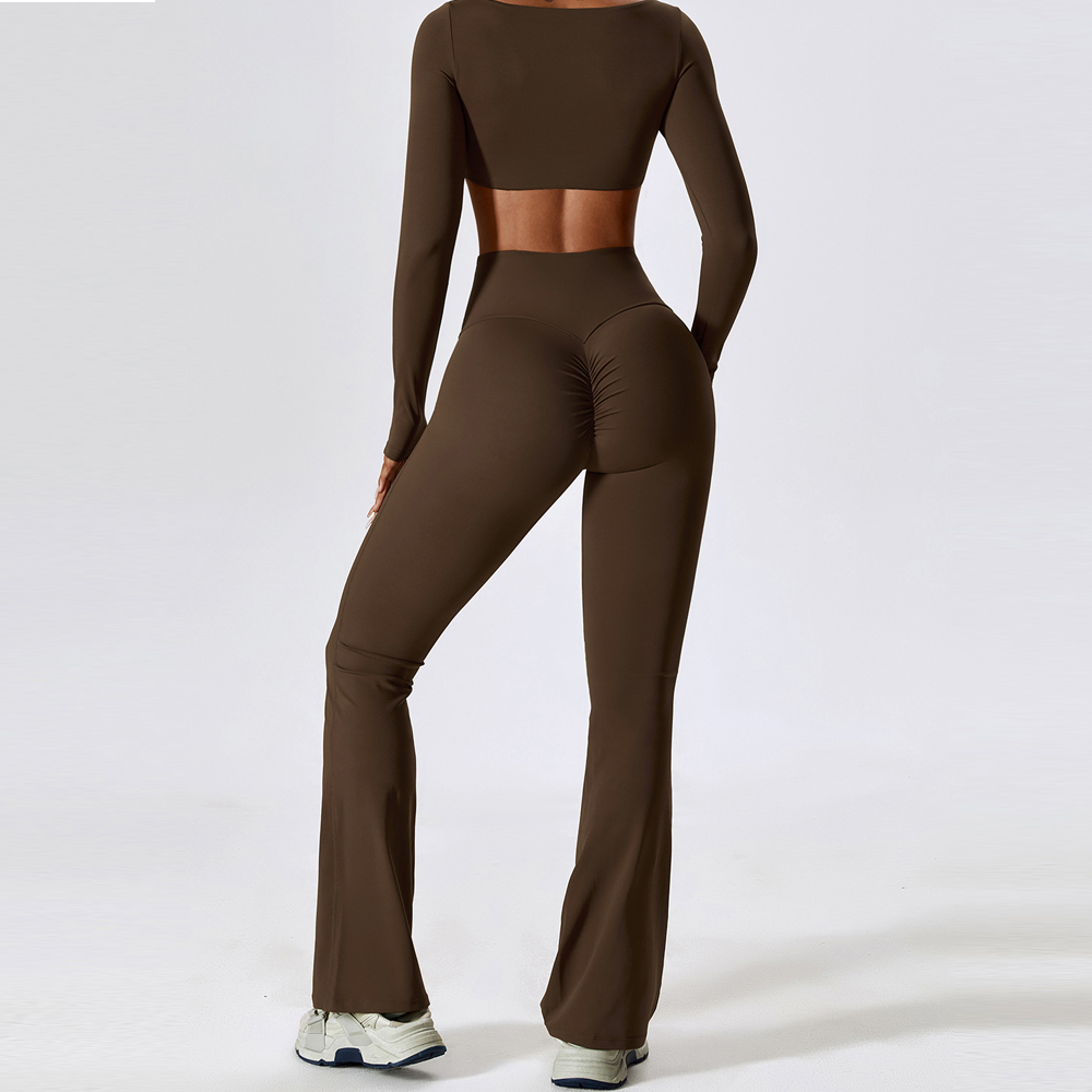 เสื้อ+เลกกิ้ง- กาแฟ